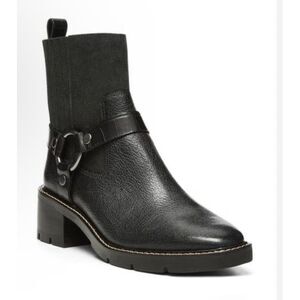 Donald J. Pliner Black Ankle Boots